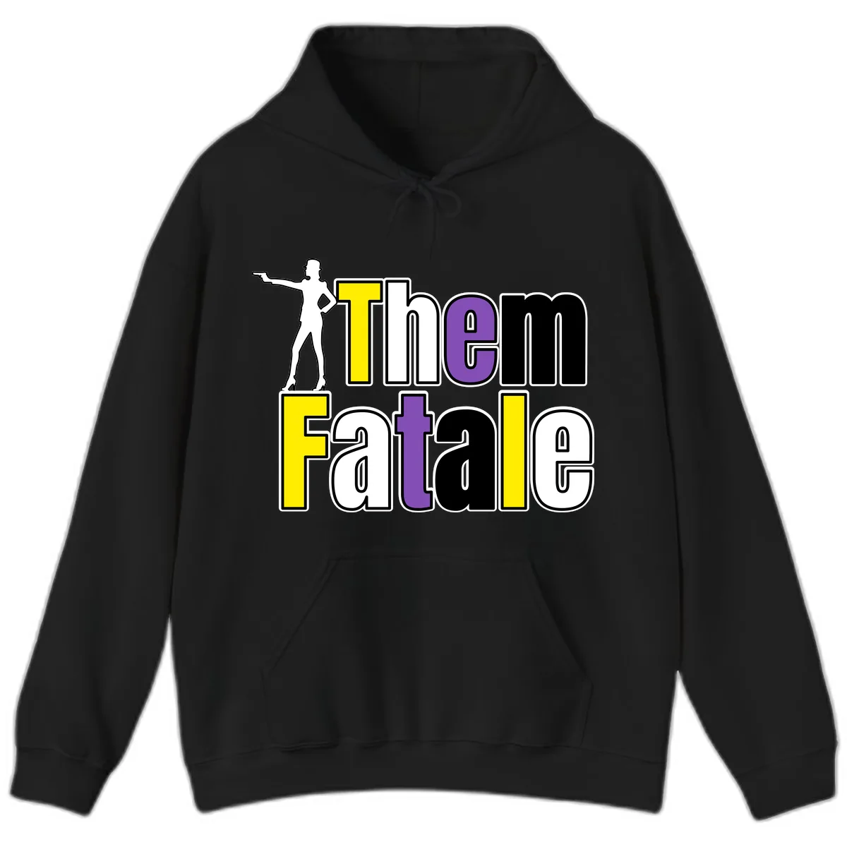 The Gym Fatalig Hoodie in Black