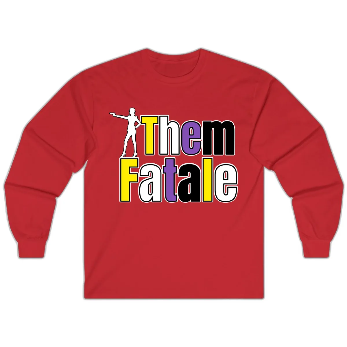 The Gym Fatalig Long Sleeve in Red