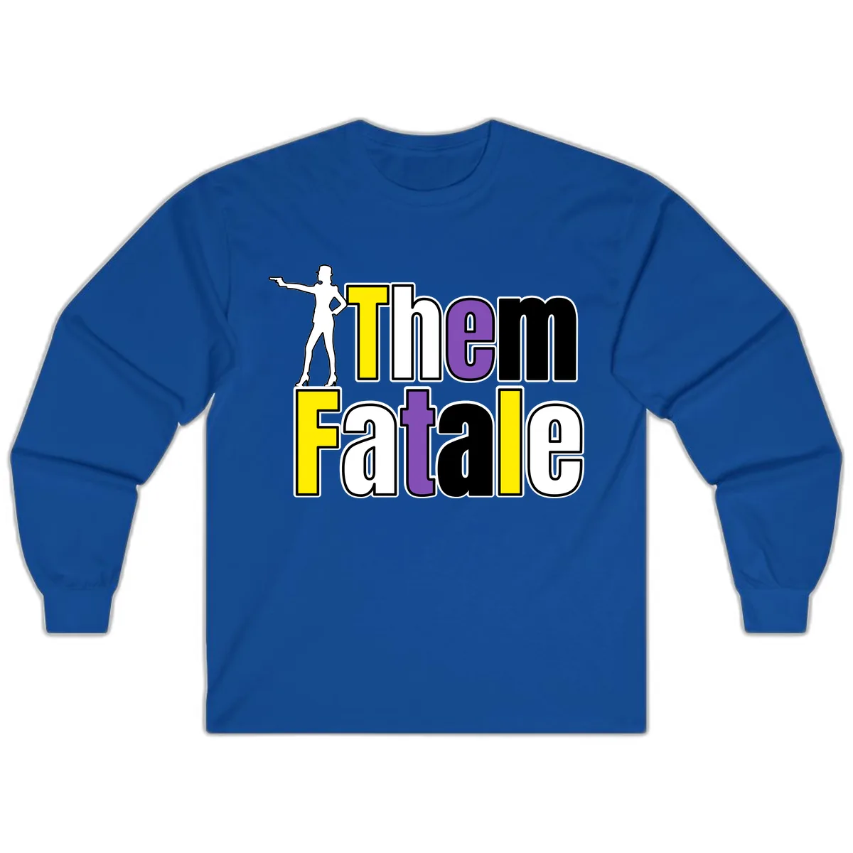 The Gym Fatalig Long Sleeve in Royal