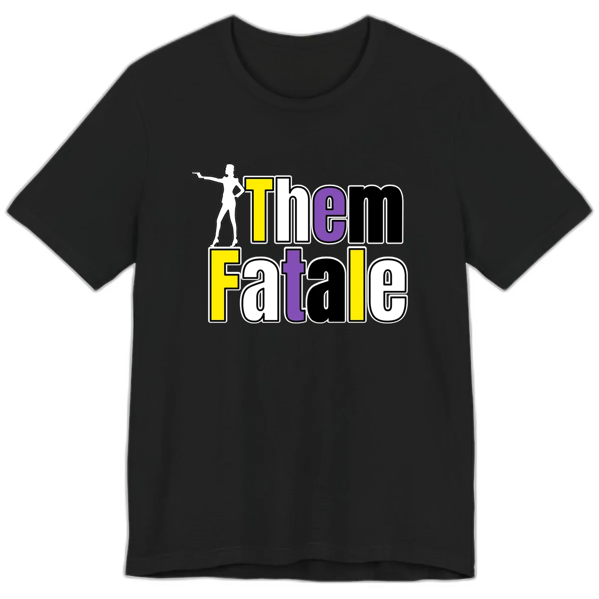 The Gym Fatalig Premium T-Shirt in Black