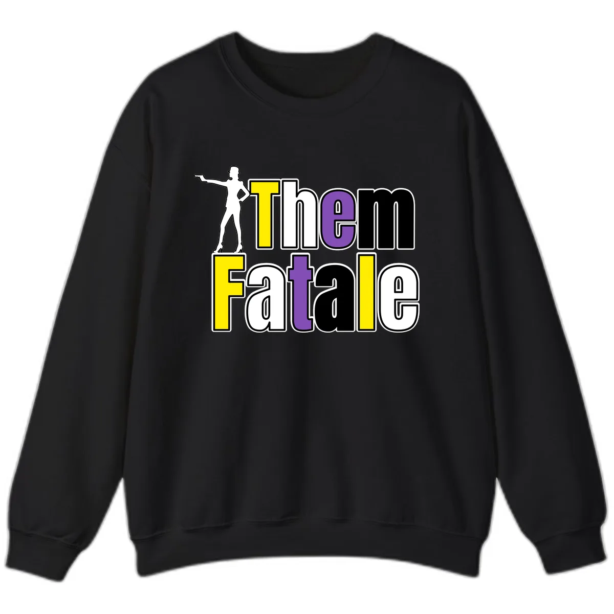 The Gym Fatalig Sweatshirt in Black