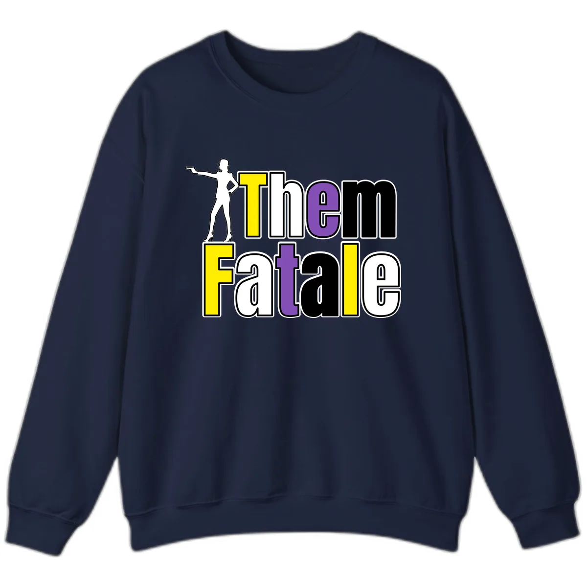 The Gym Fatalig Sweatshirt in Navy