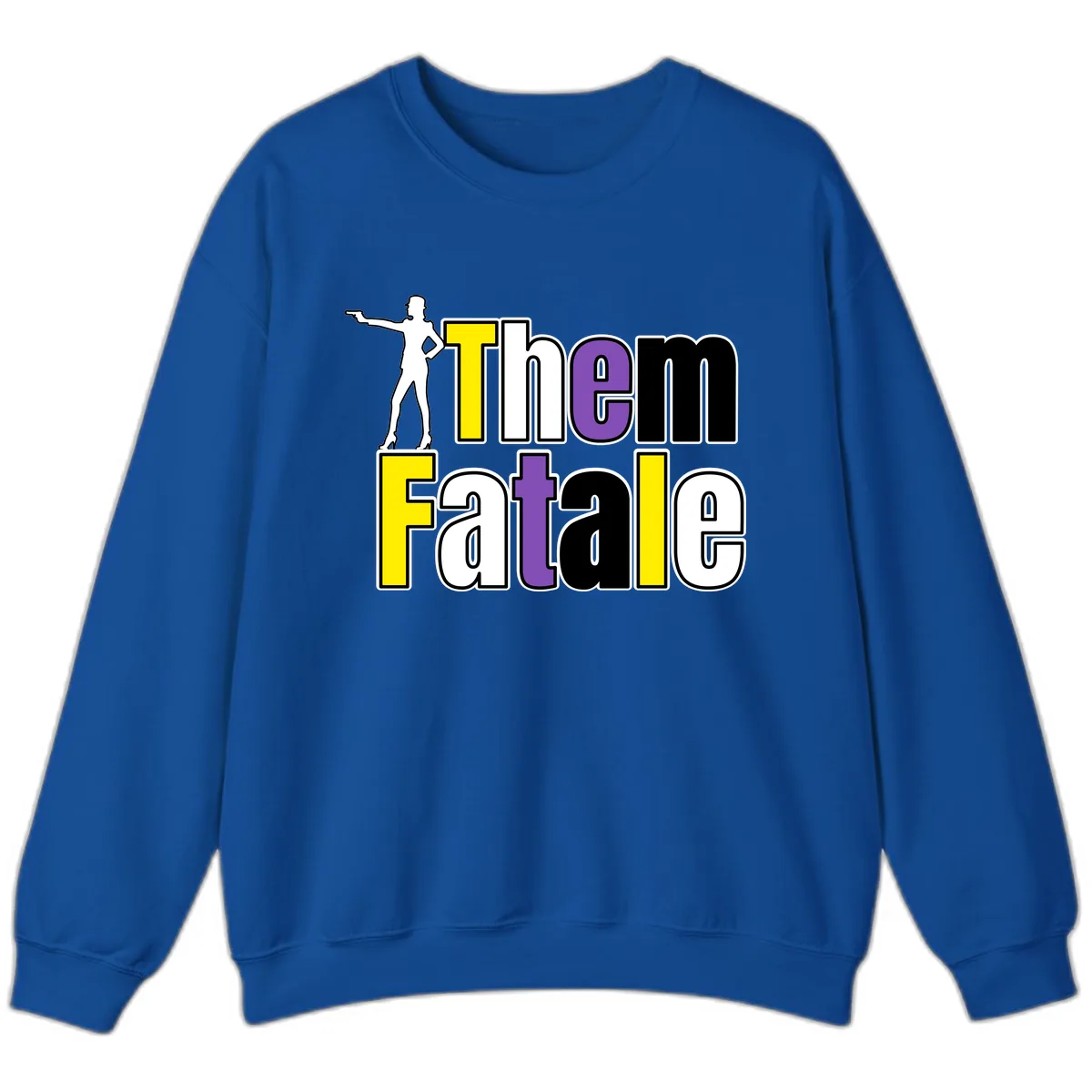 The Gym Fatalig Sweatshirt in Royal
