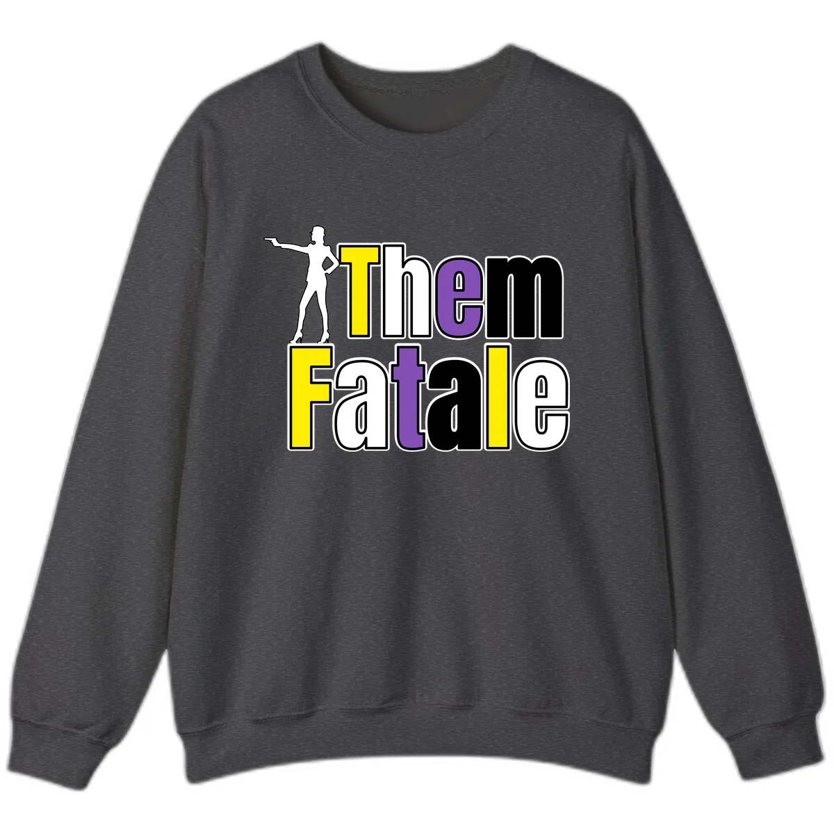 The Gym Fatalig Sweatshirt in Dark Heather