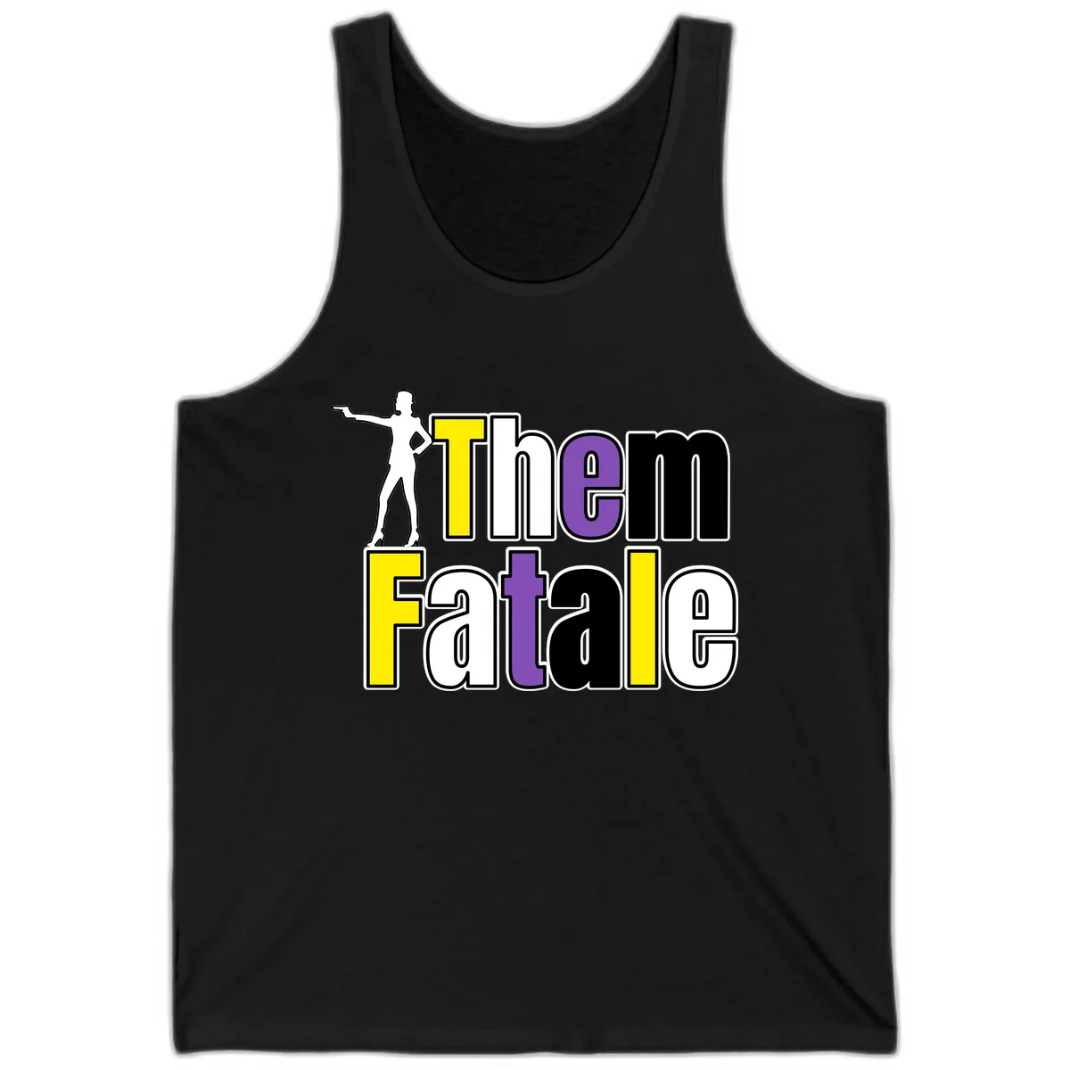 The Gym Fatalig Tank in Black