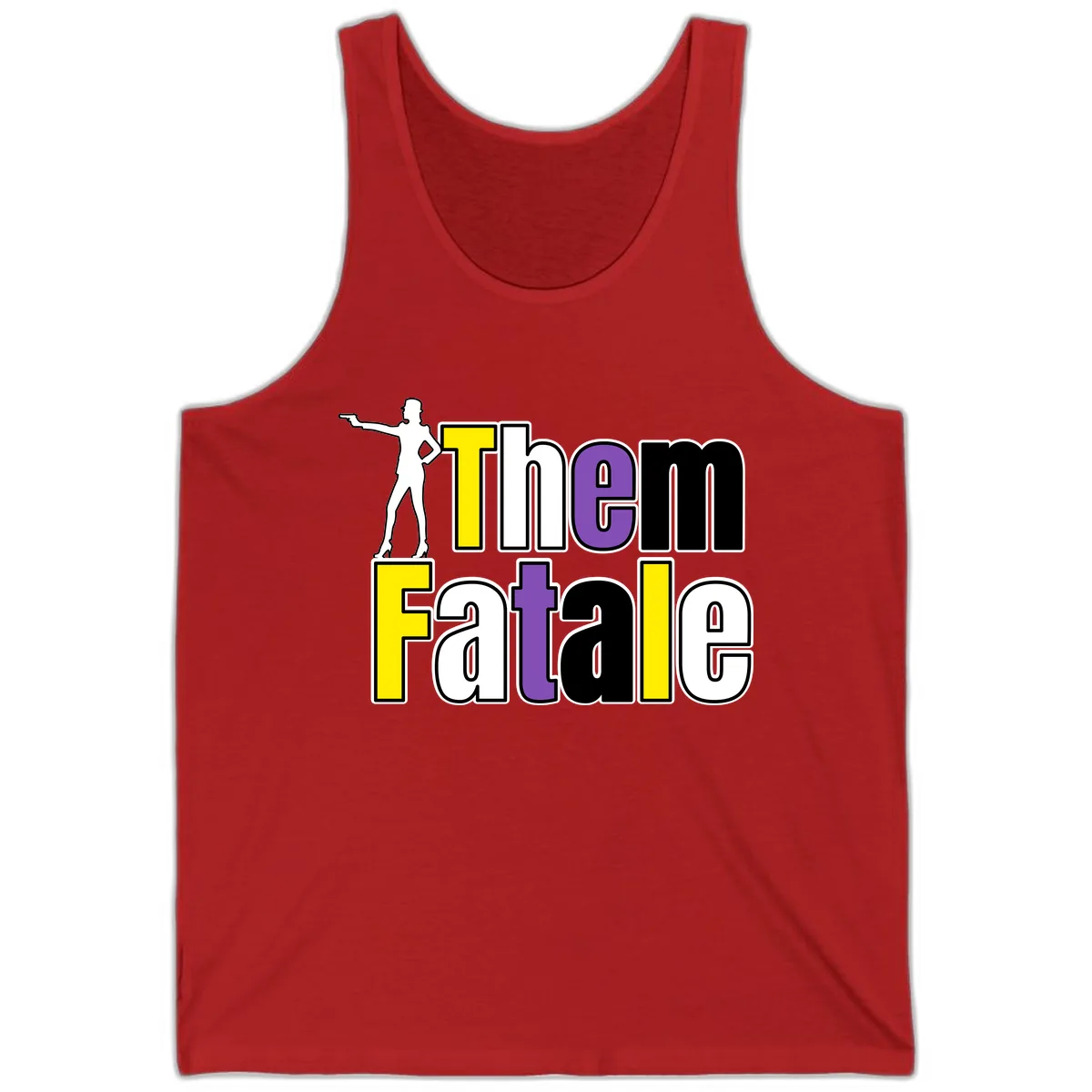 The Gym Fatalig Tank in Red