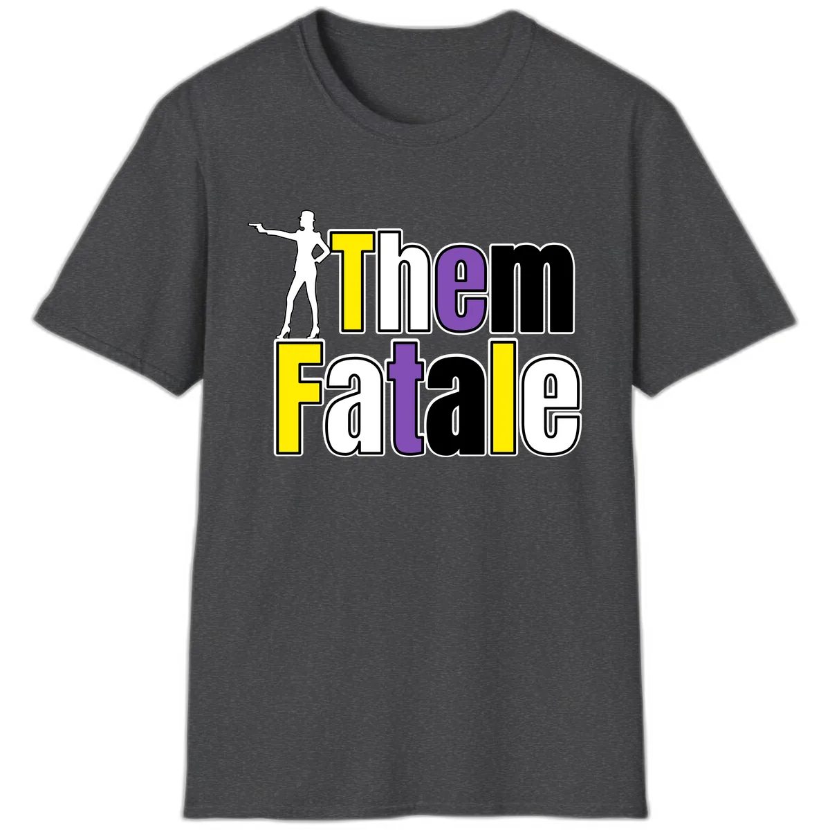 The Gym Fatalig T-Shirt in Dark Heather