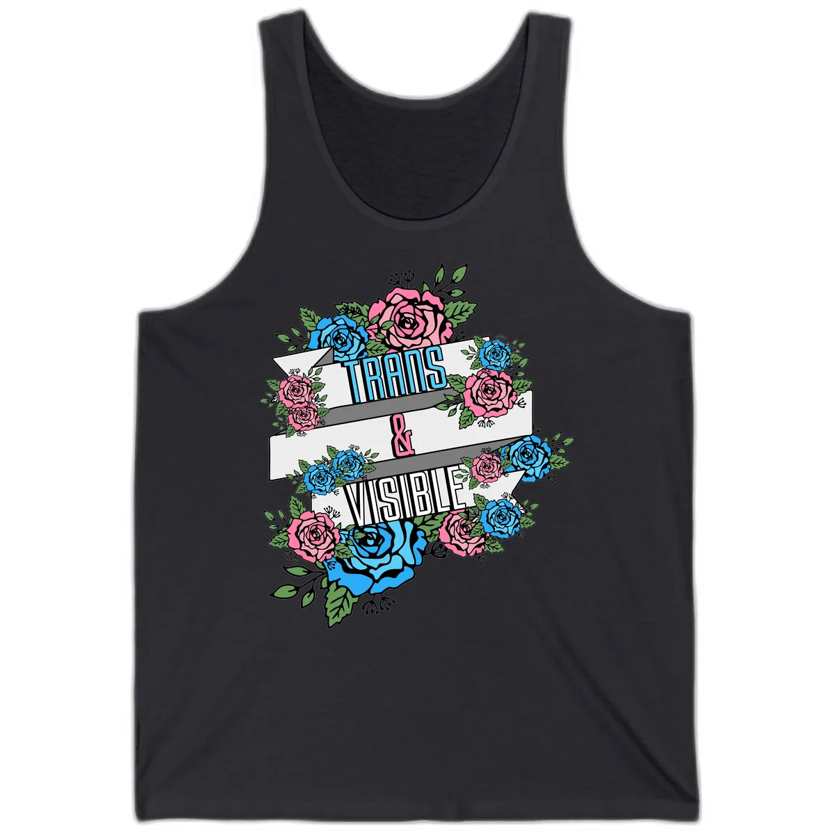 Trains & Visible Tank in Dark Grey
