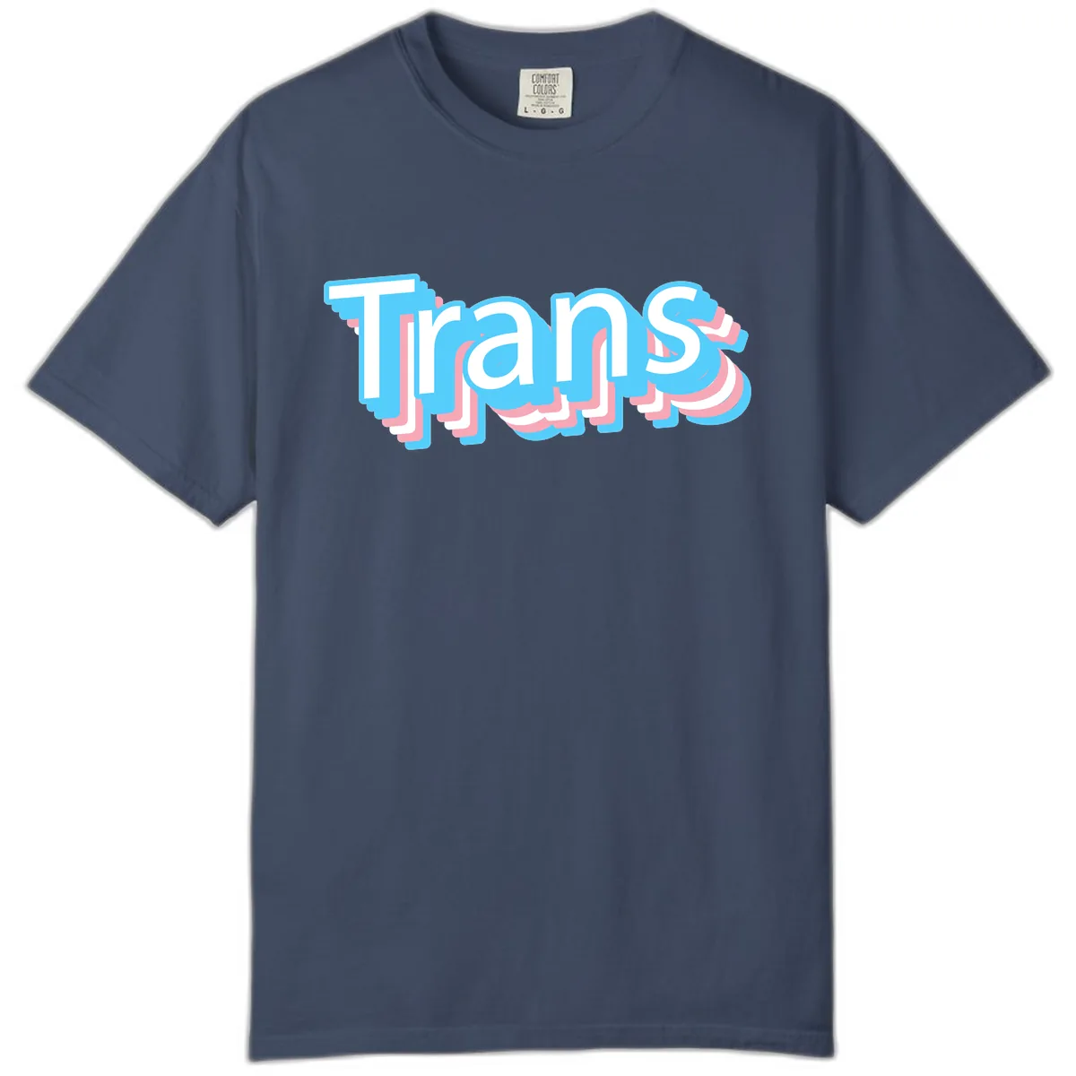 Titans Bold Layered Typography Comfort Color in Midnight