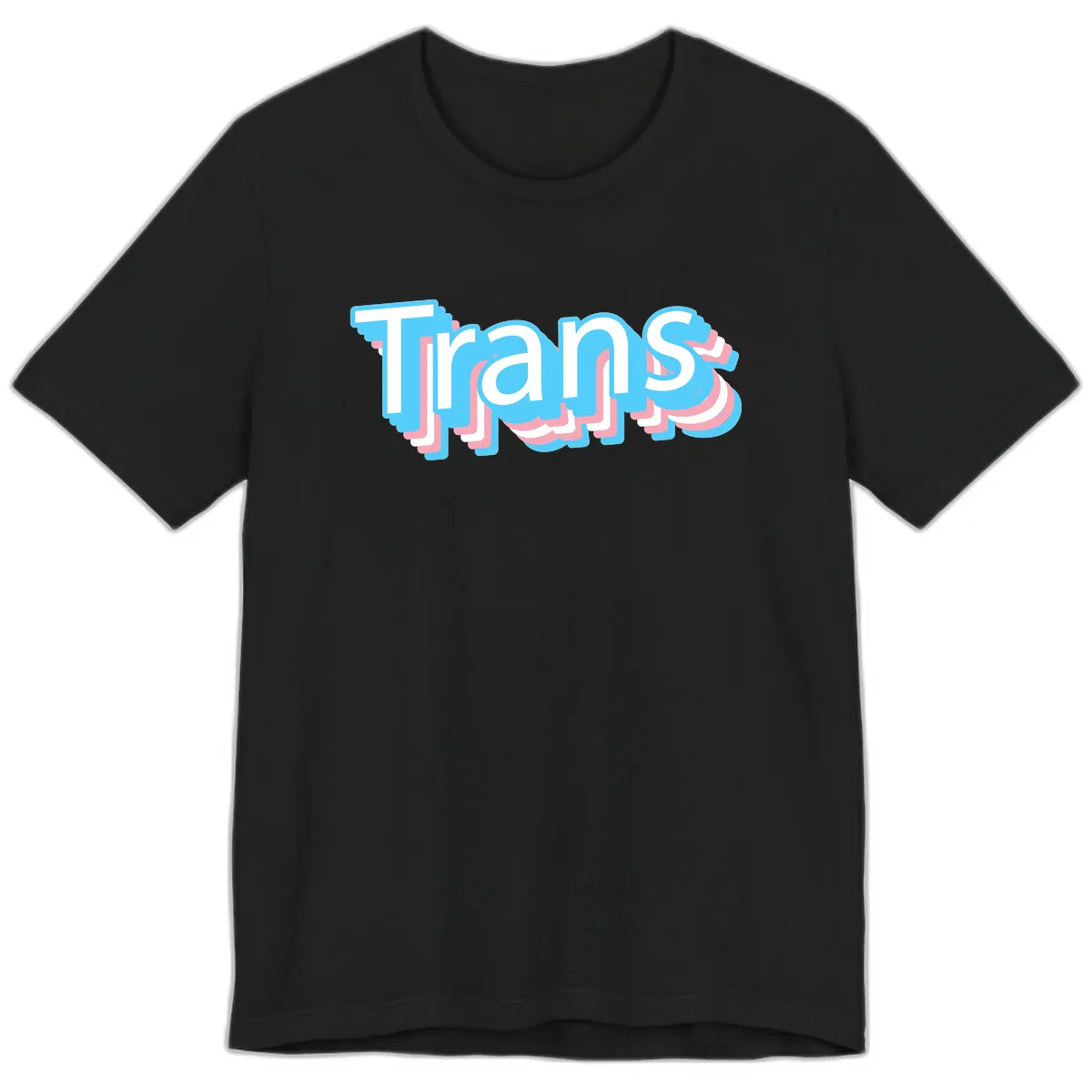 Titans Bold Layered Typography Premium T-Shirt in Black