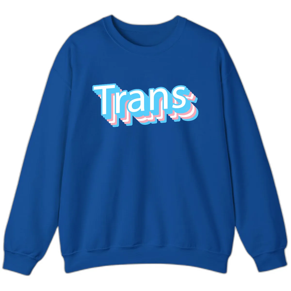 Titans Bold Layered Typography Sweatshirt in Royal