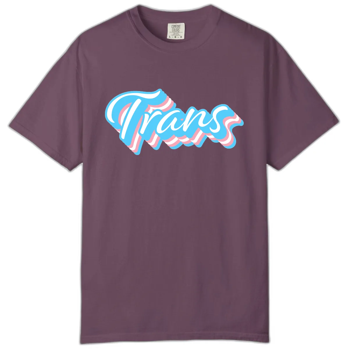 Waves Pride Design Comfort Color in Berry
