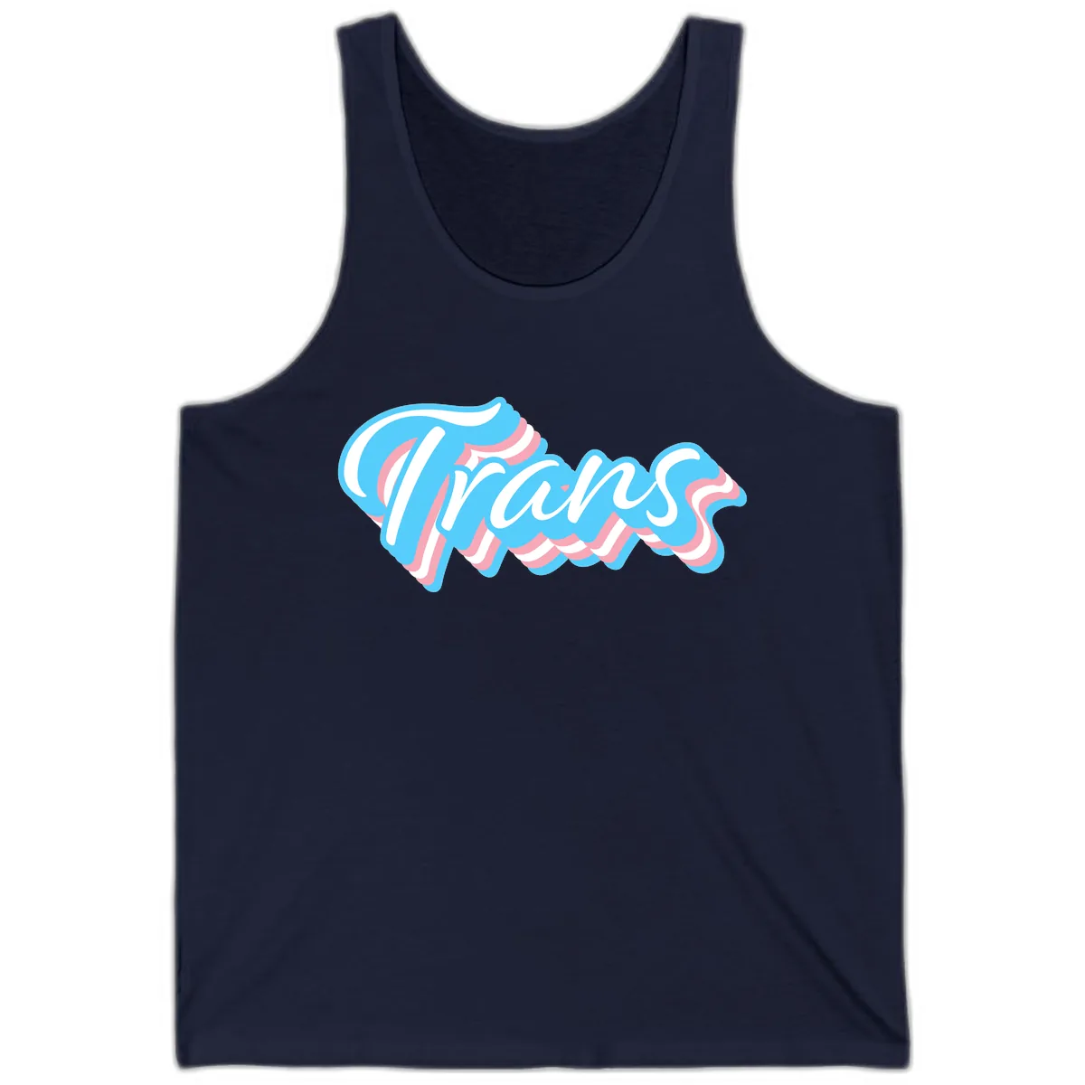 Waves Pride Design Tank in Navy