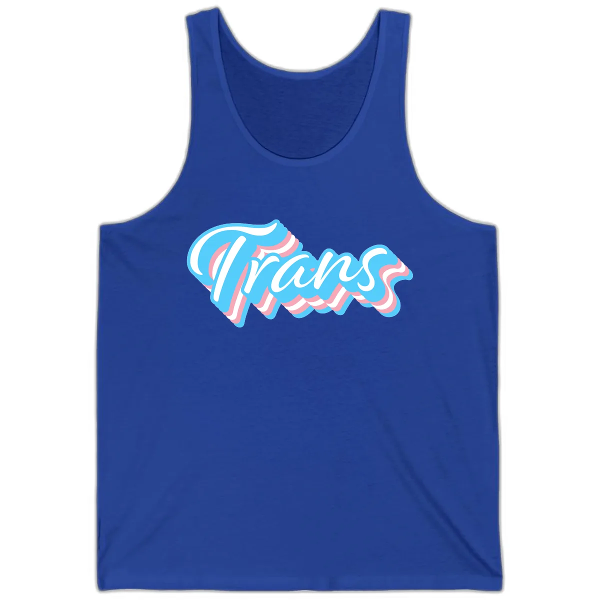 Waves Pride Design Tank in True Royal