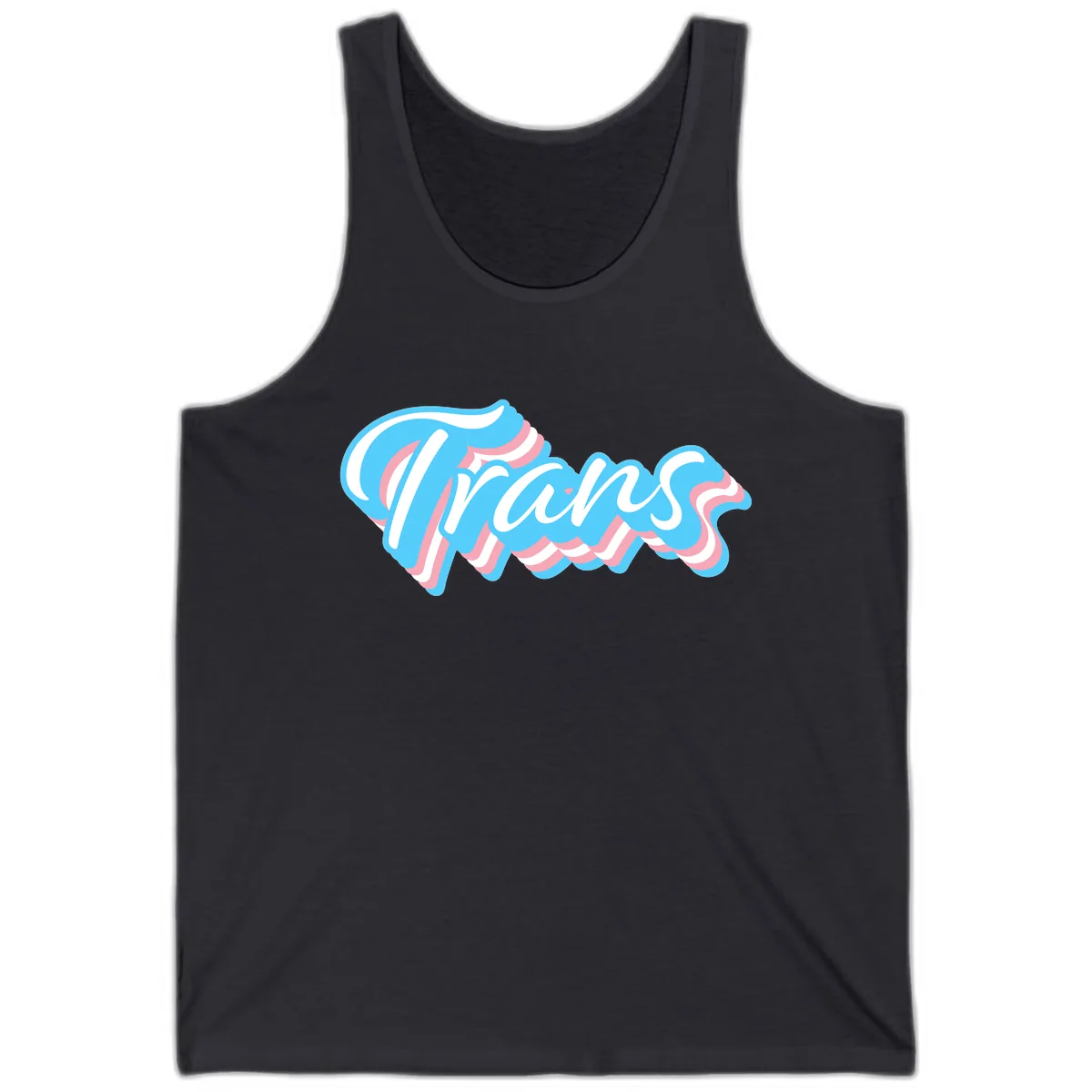 Waves Pride Design Tank in Dark Grey