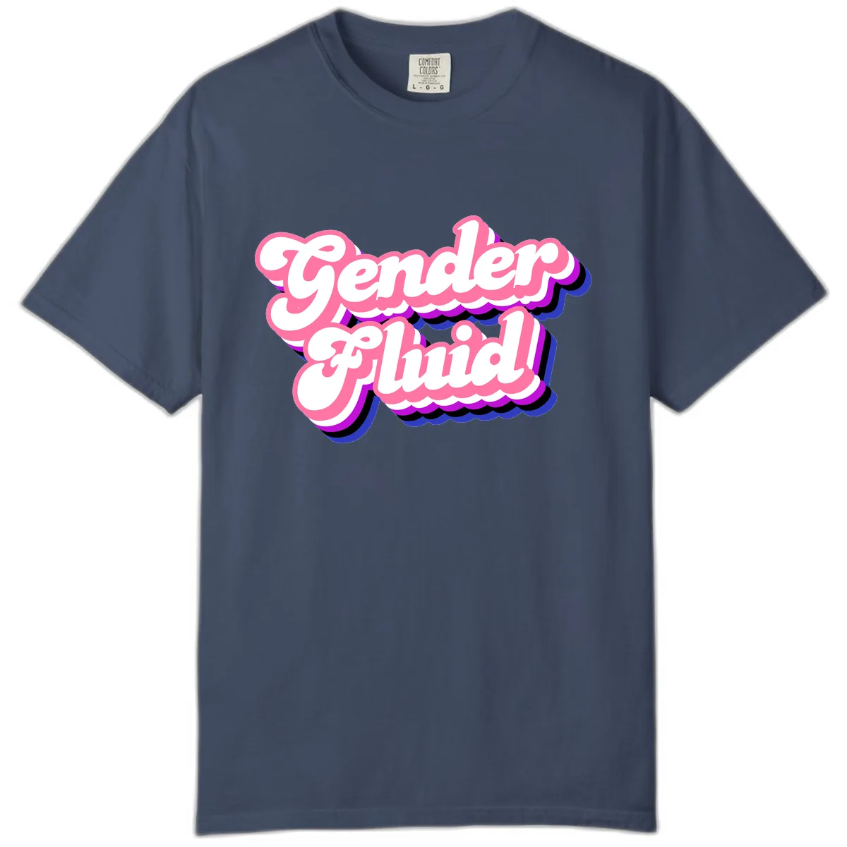 Gender Fluid Comfort Color in Midnight