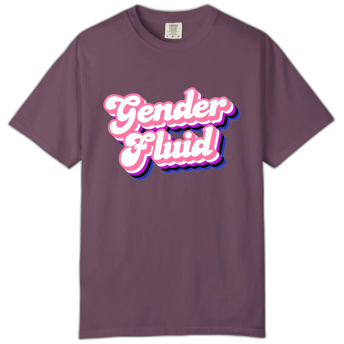 Gender Fluid Comfort Color in Berry