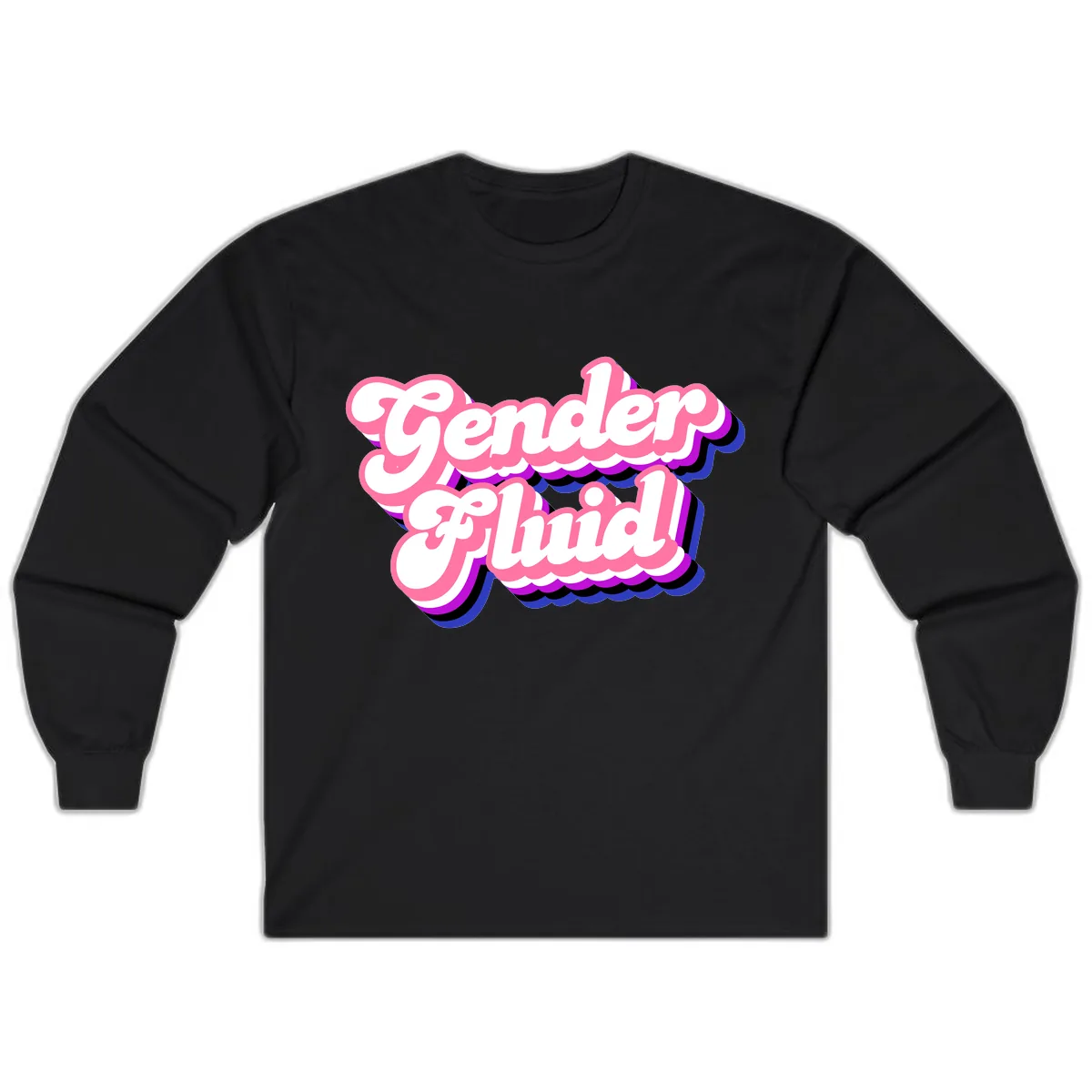 Gender Fluid Long Sleeve in Black