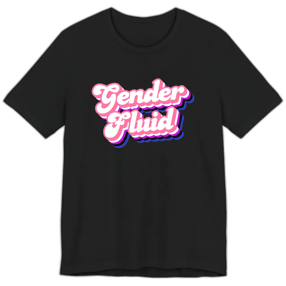 Gender Fluid Premium T-Shirt in Black