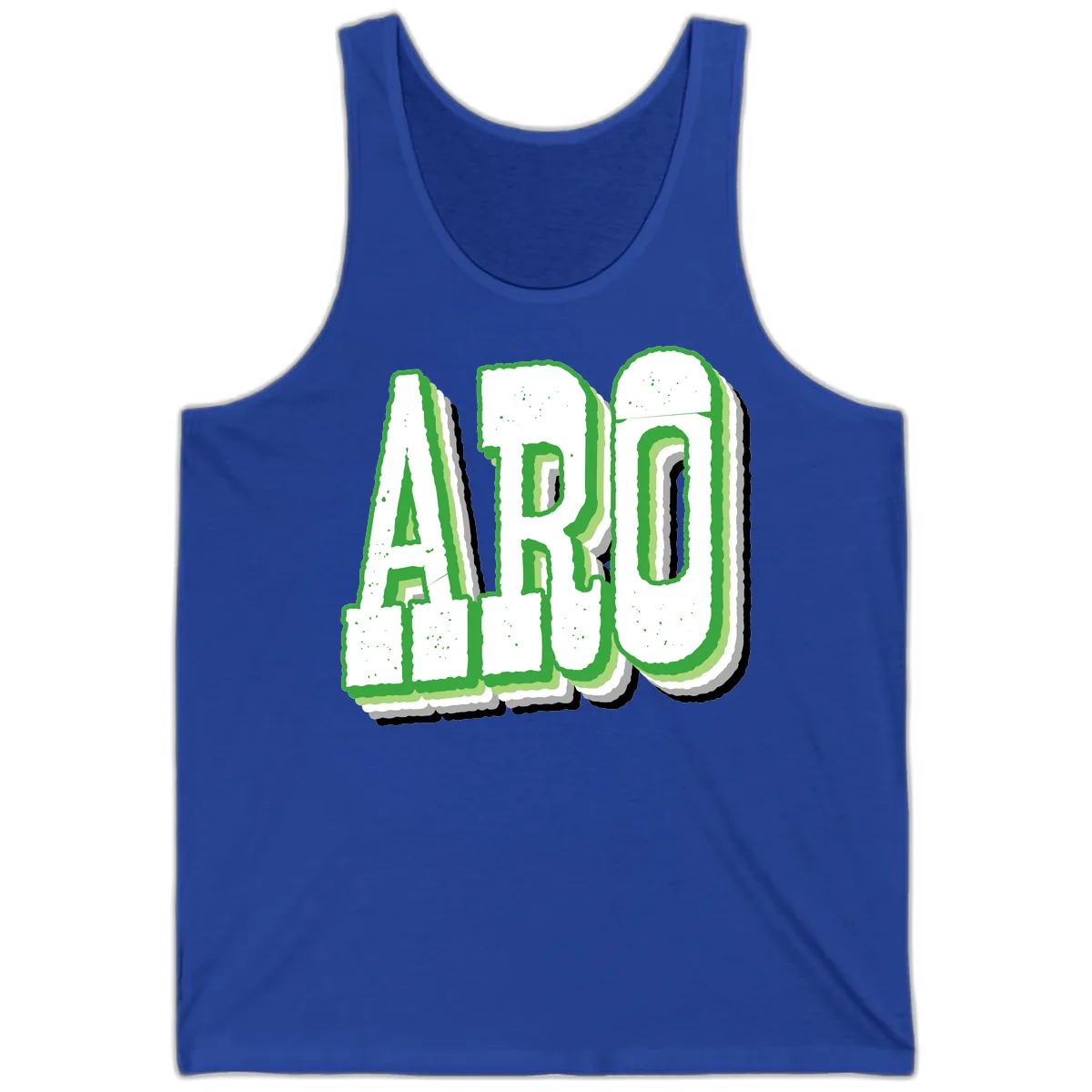 Aro Pride Design Tank in True Royal