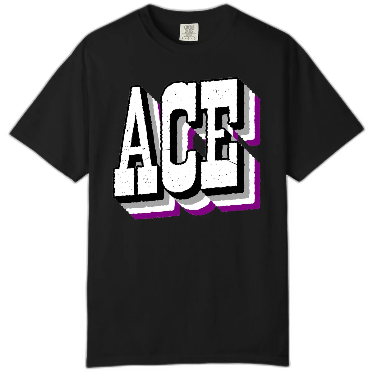 Alaska Cruise Adventure Typography Comfort Color in Black