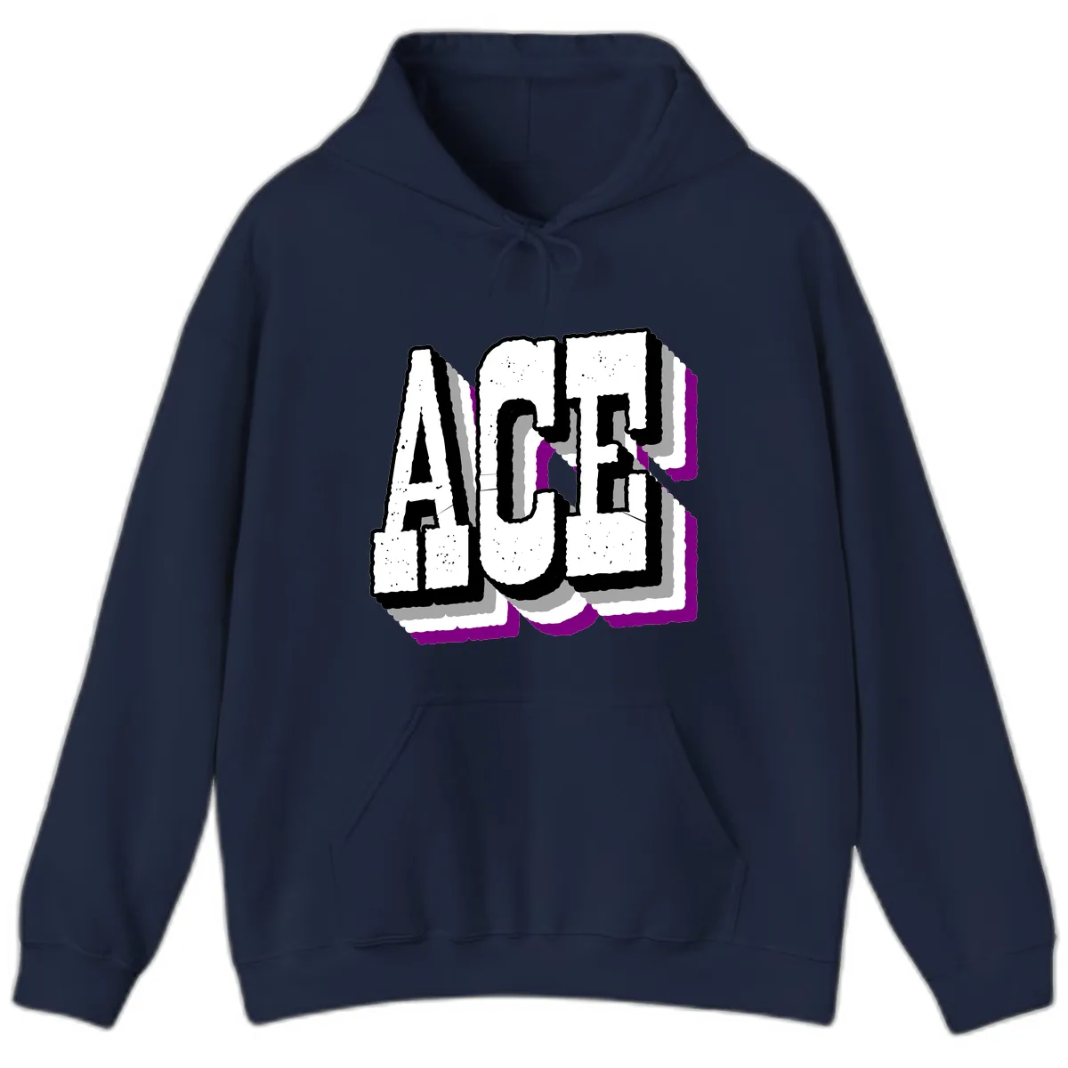 Alaska Cruise Adventure Typography Hoodie in Navy