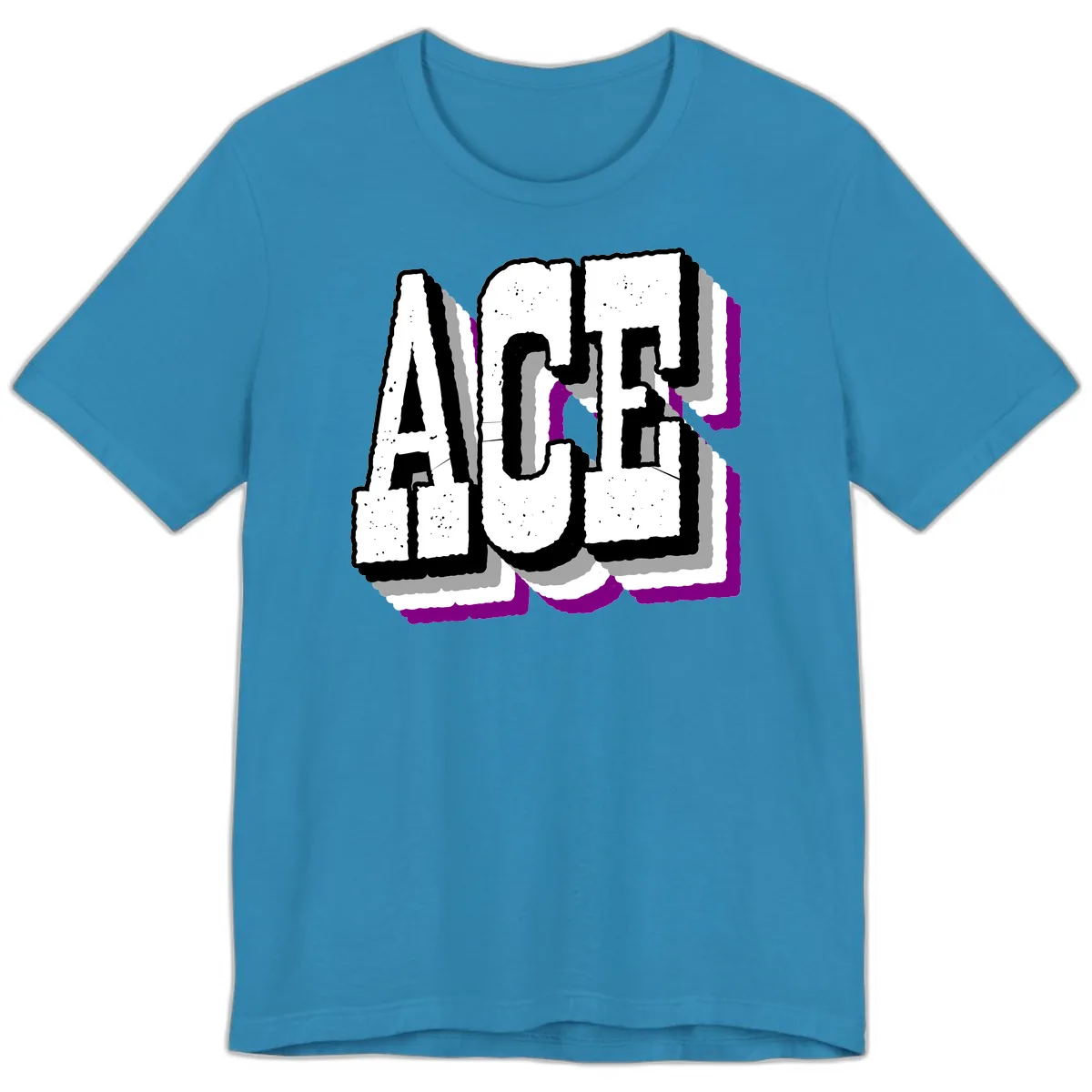 Alaska Cruise Adventure Typography Premium T-Shirt in Aqua