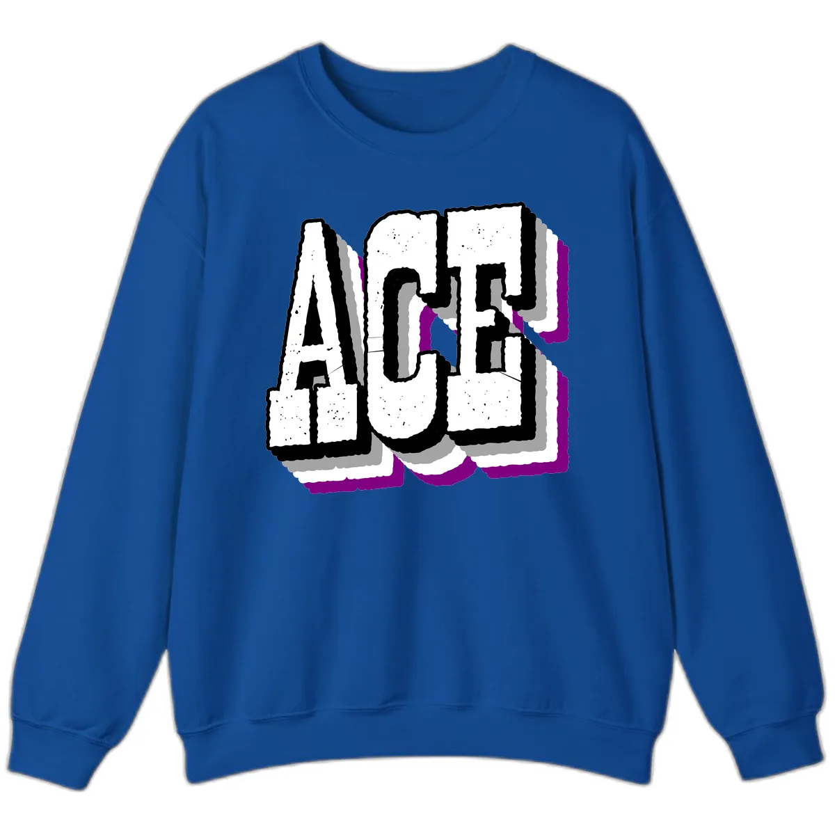 Alaska Cruise Adventure Typography Sweatshirt in Royal