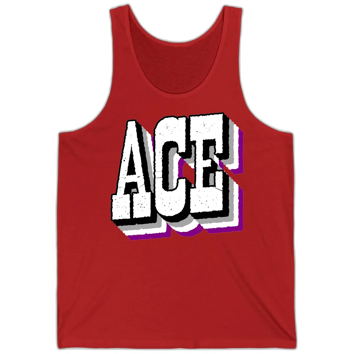 Alaska Cruise Adventure Typography Tank in Red