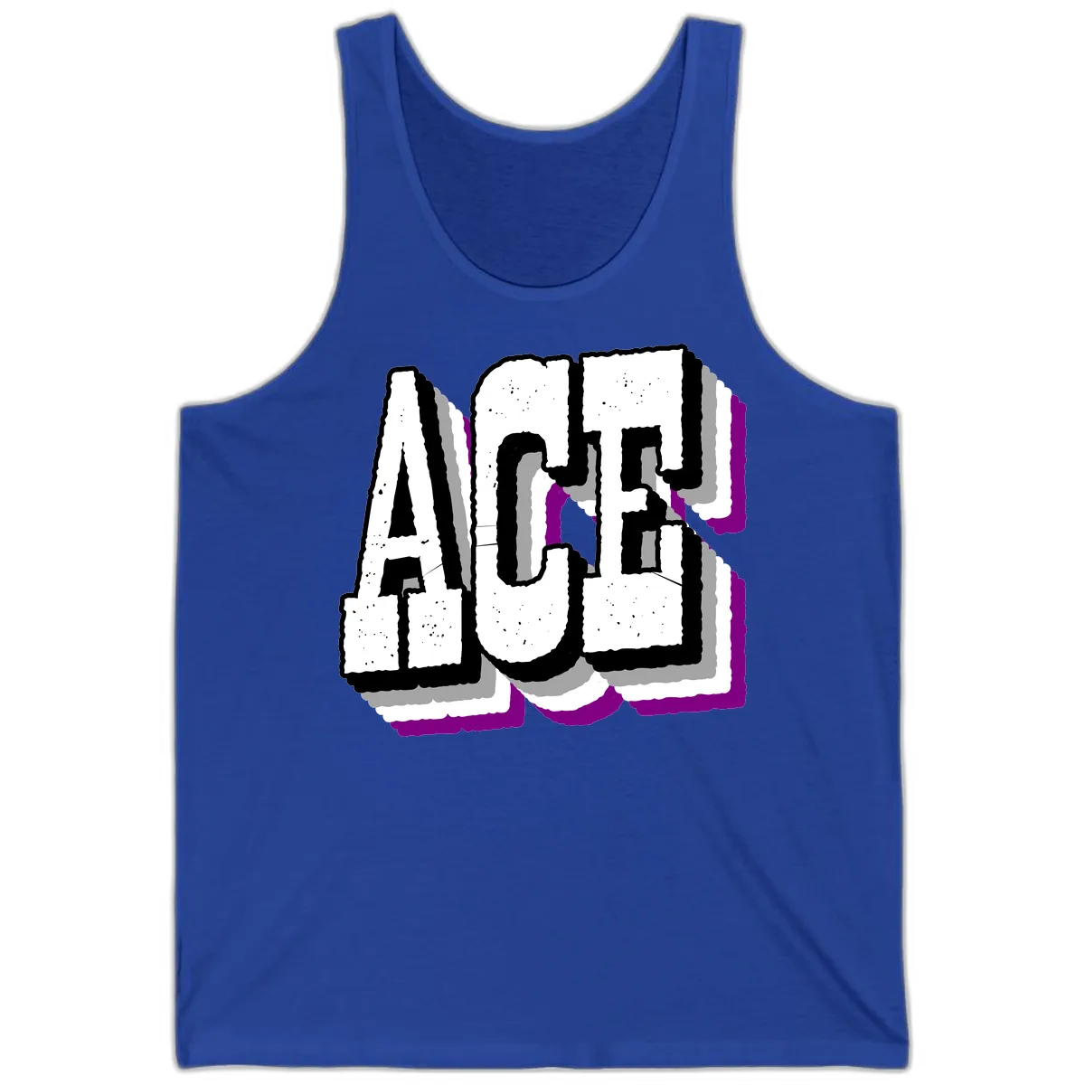 Alaska Cruise Adventure Typography Tank in True Royal