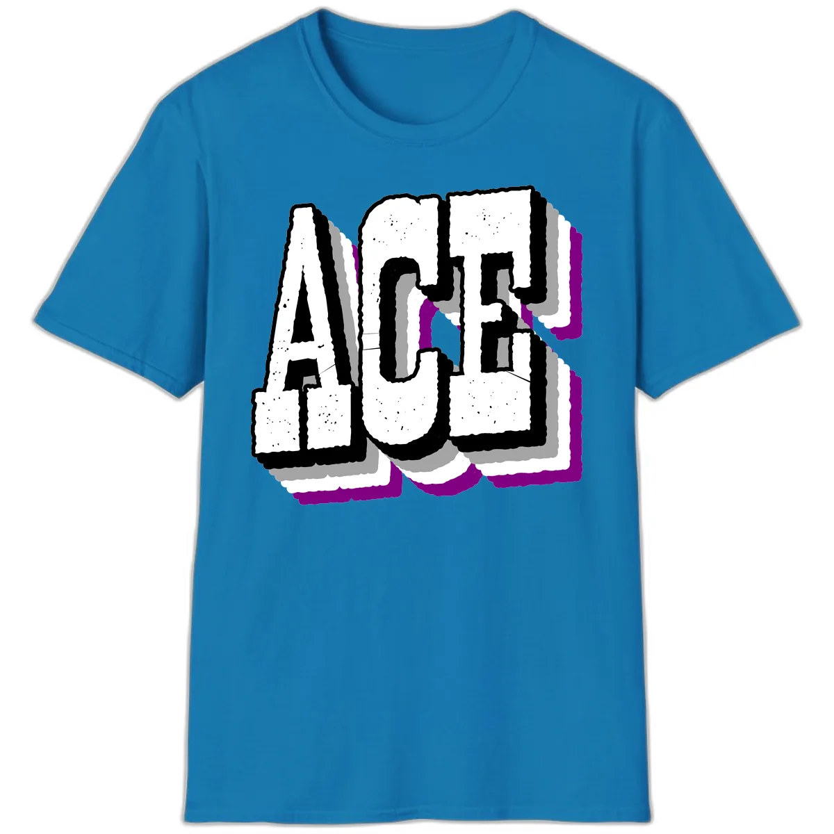 Alaska Cruise Adventure Typography T-Shirt in Sapphire
