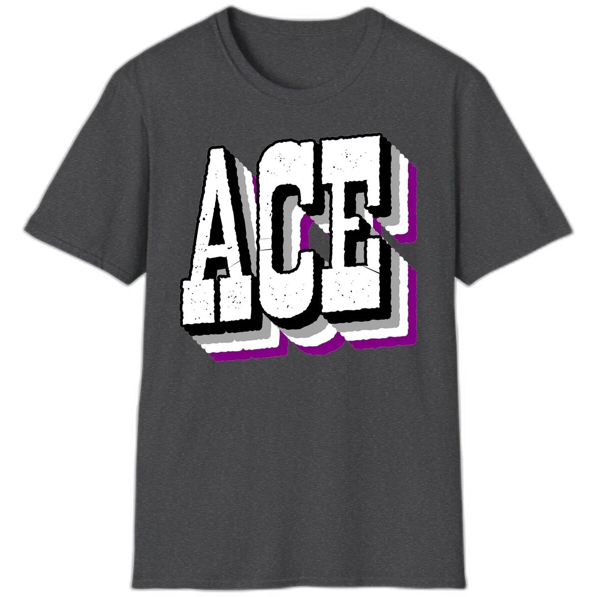 Alaska Cruise Adventure Typography T-Shirt in Dark Heather