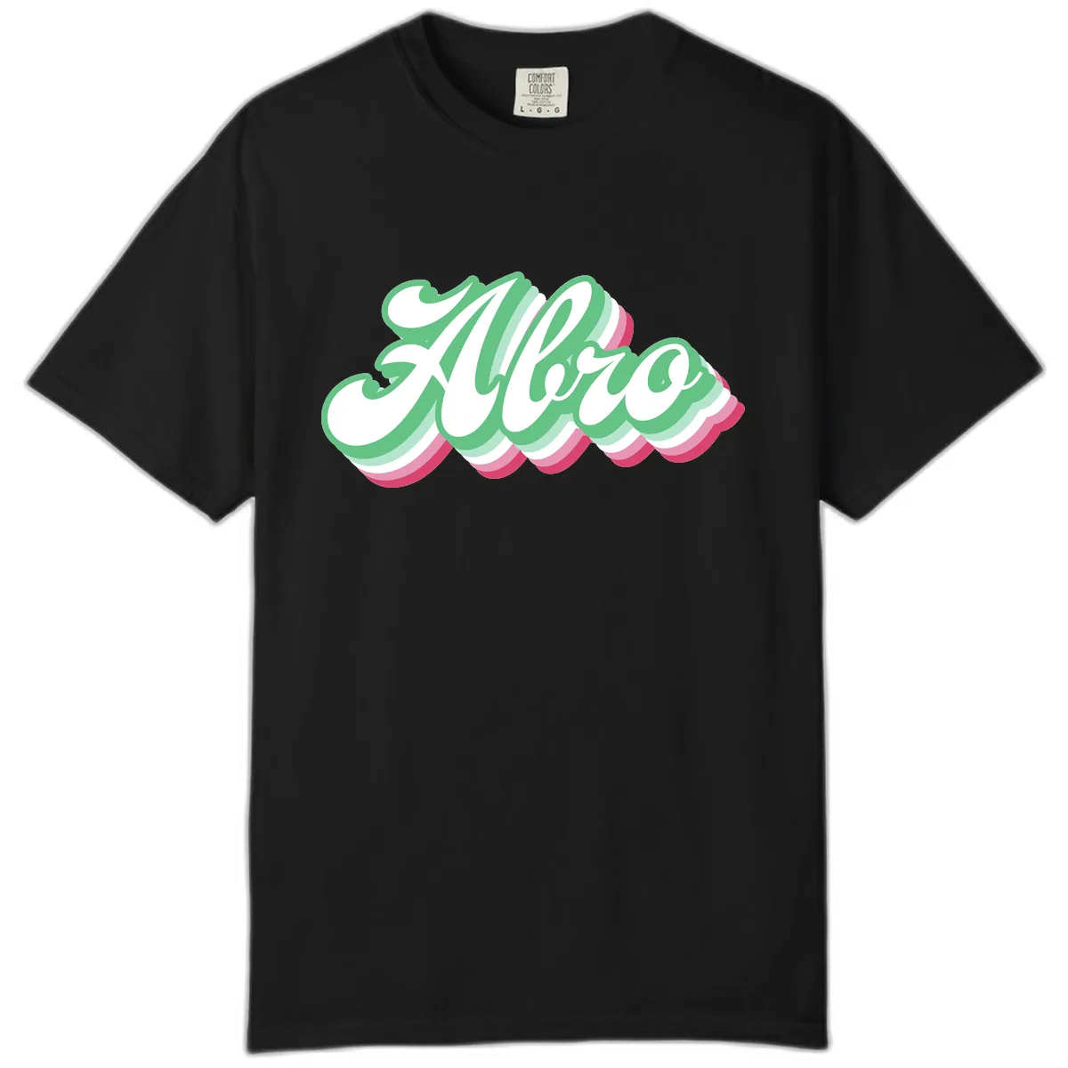 Hello Wavy Pride Comfort Color in Black