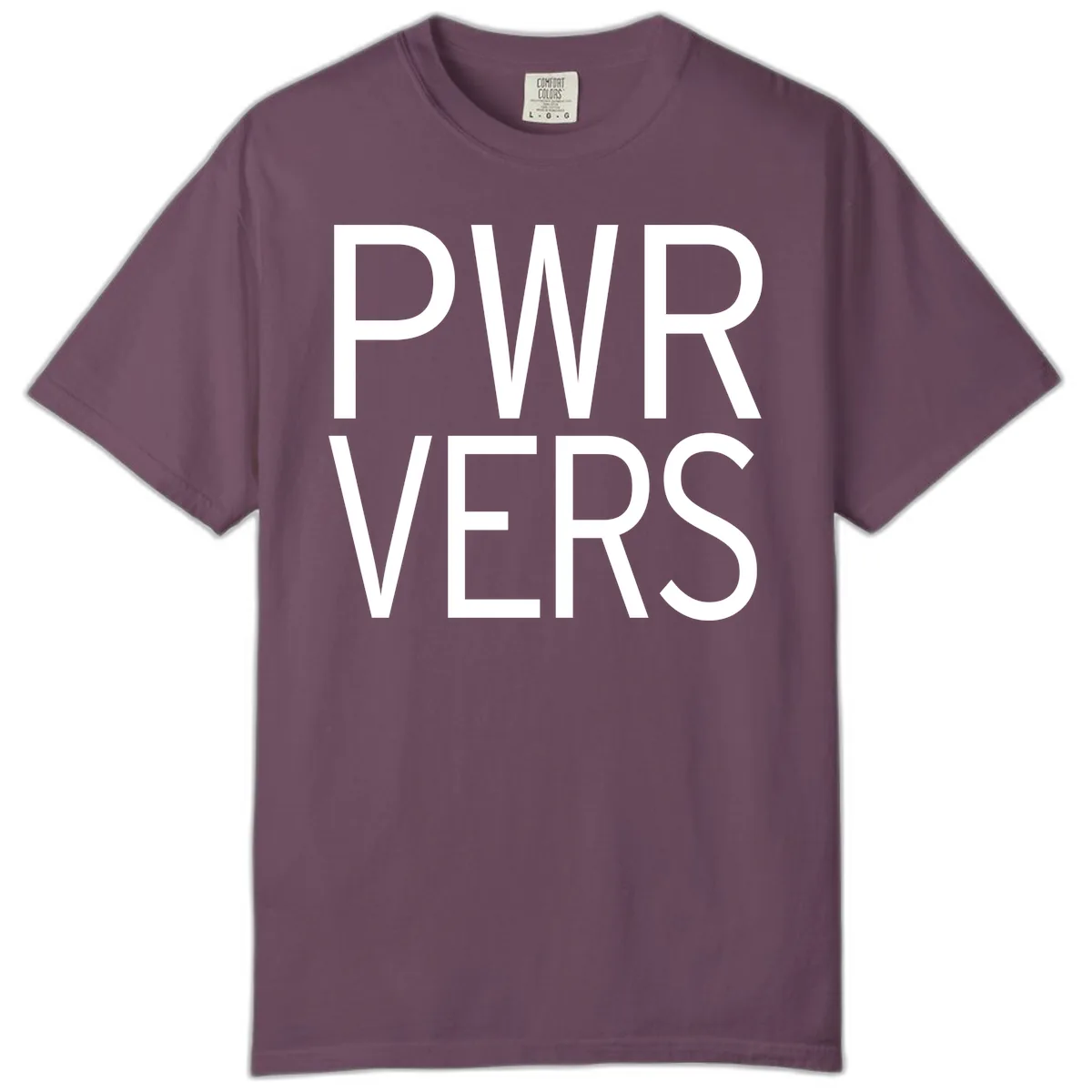 PWR VERS Pride Statement Comfort Color in Berry