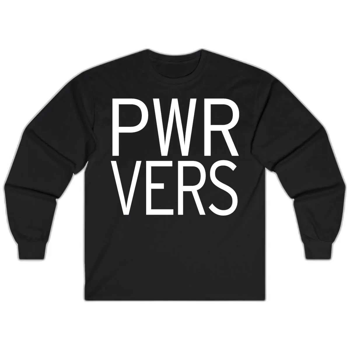 PWR VERS Pride Statement Long Sleeve in Black