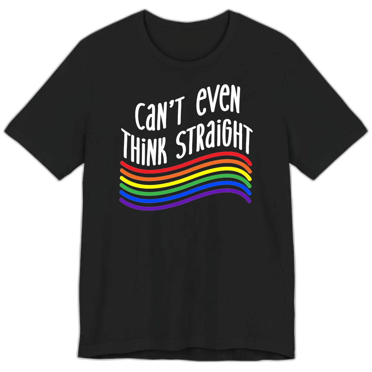 Can't Even Think Straight Premium T-Shirt in Black