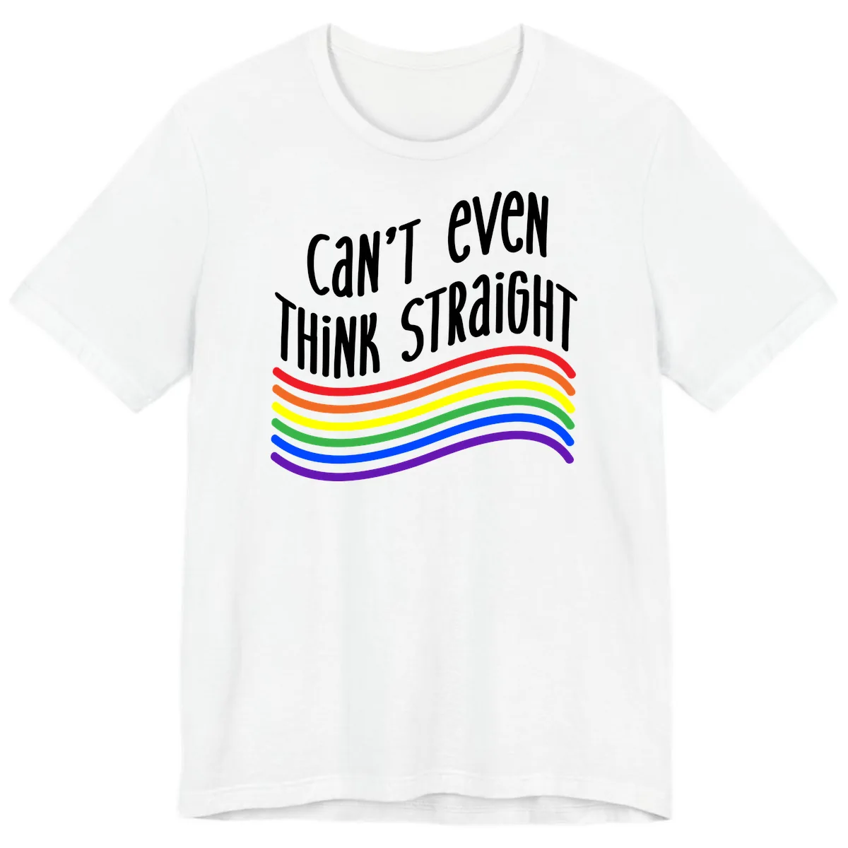 Can't Even Think Straight Premium T-Shirt in White