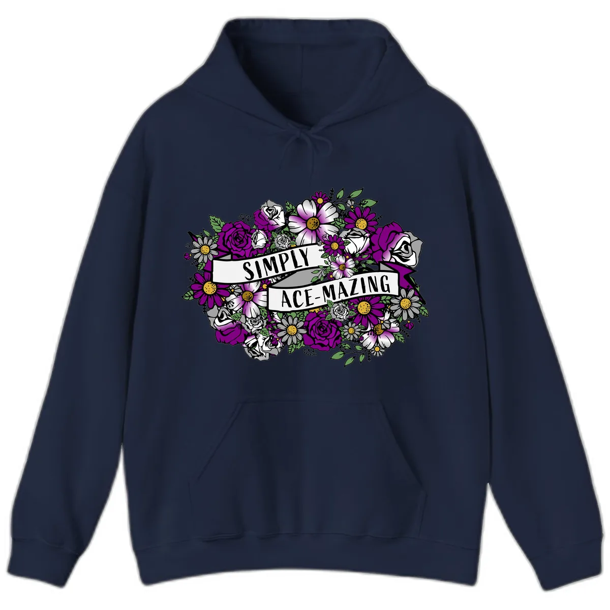 Simply Ace-Mazing Hoodie in Navy