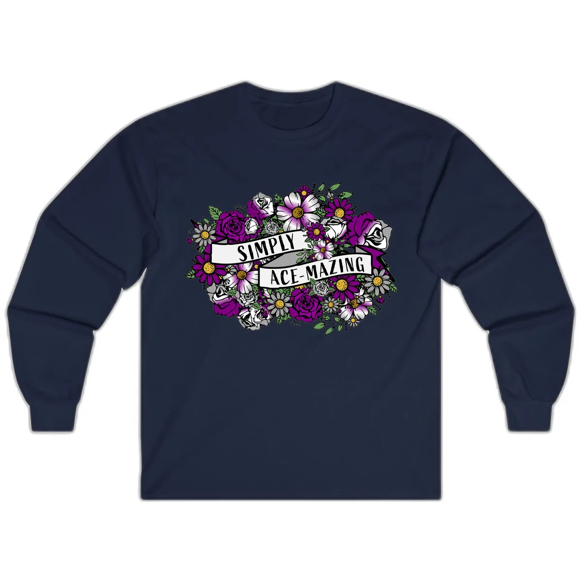 Simply Ace-Mazing Long Sleeve in Navy