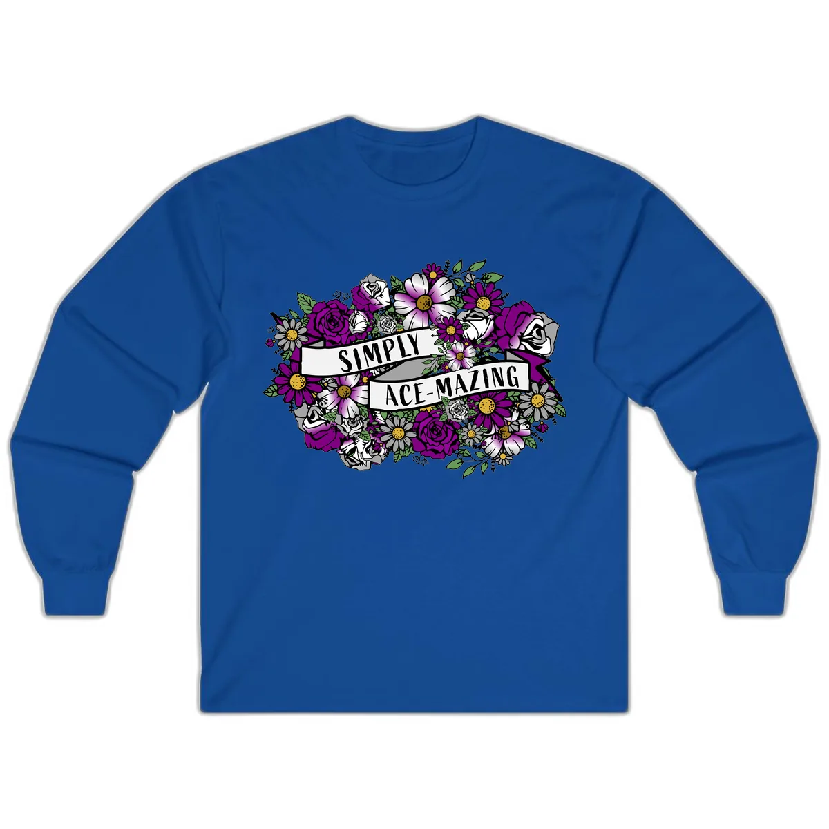 Simply Ace-Mazing Long Sleeve in Royal