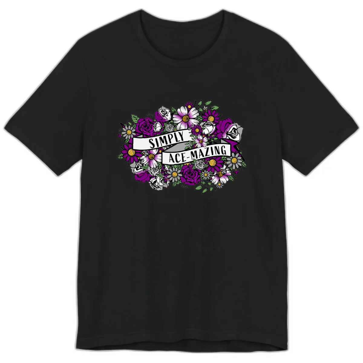 Simply Ace-Mazing Premium T-Shirt in Black