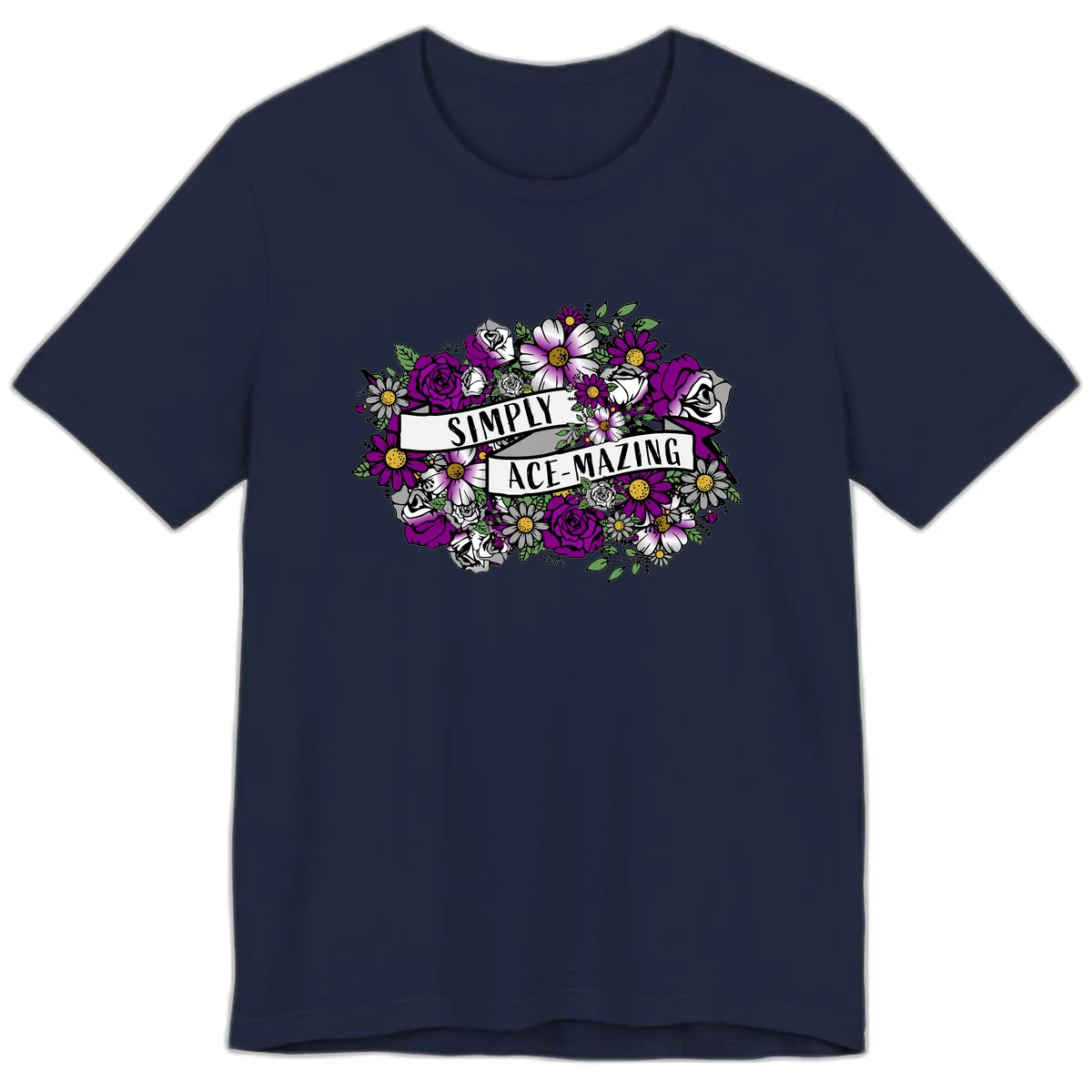 Simply Ace-Mazing Premium T-Shirt in Navy