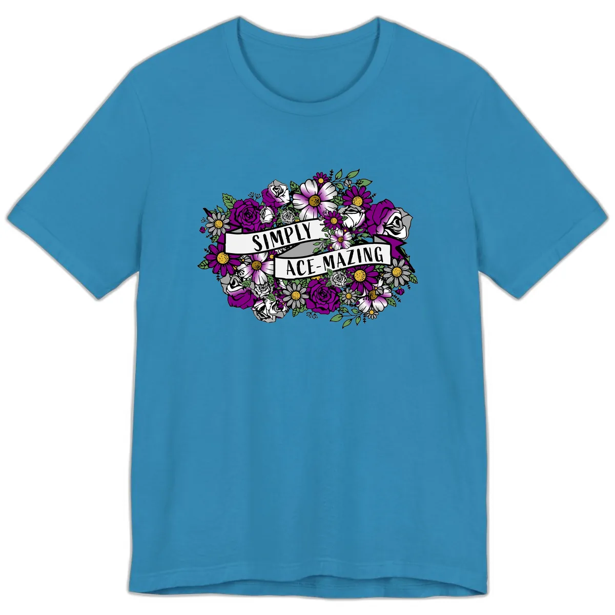 Simply Ace-Mazing Premium T-Shirt in Aqua