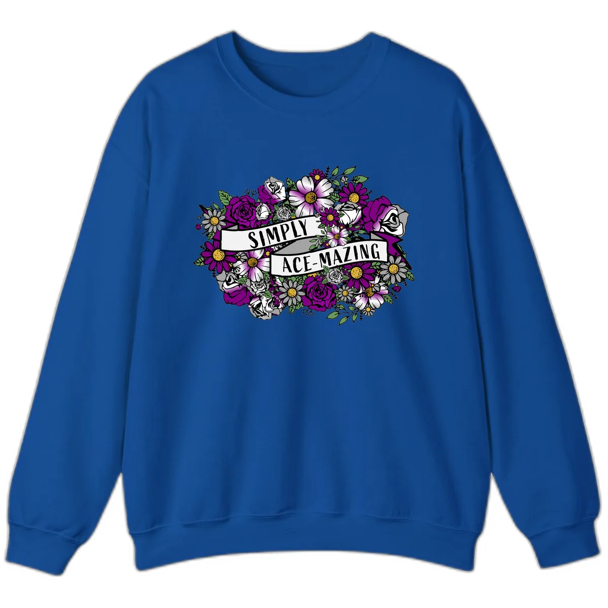 Simply Ace-Mazing Sweatshirt in Royal