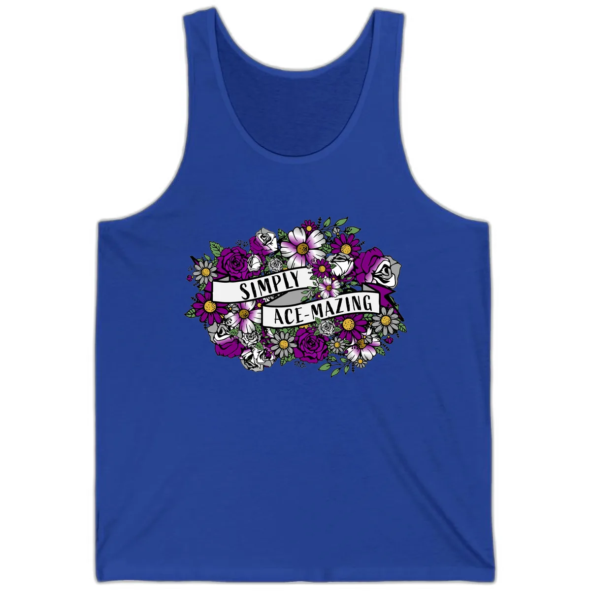 Simply Ace-Mazing Tank in True Royal
