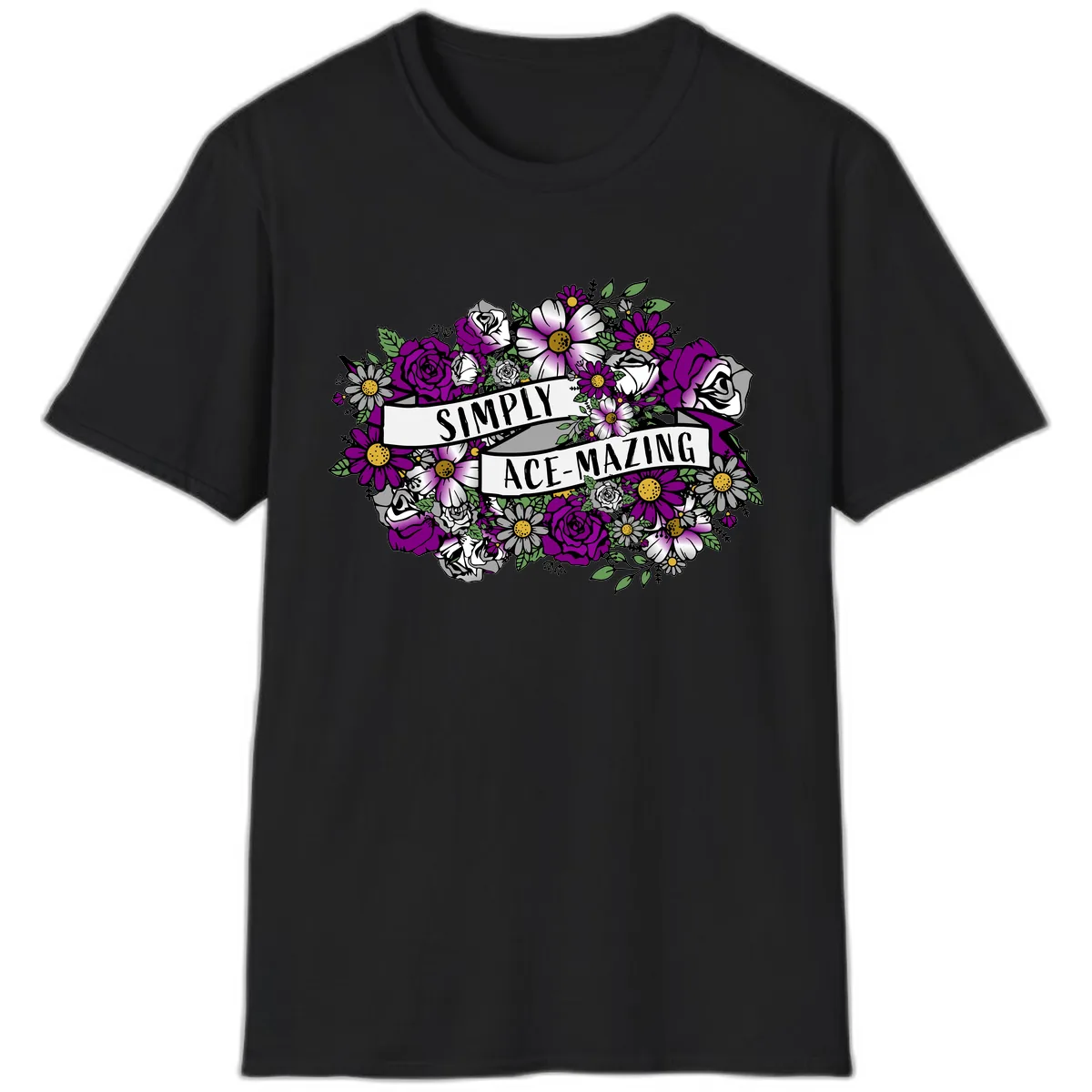 Simply Ace-Mazing T-Shirt in Black