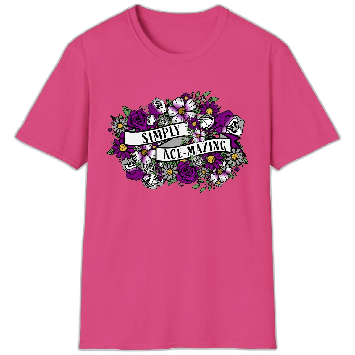 Simply Ace-Mazing T-Shirt in Heliconia