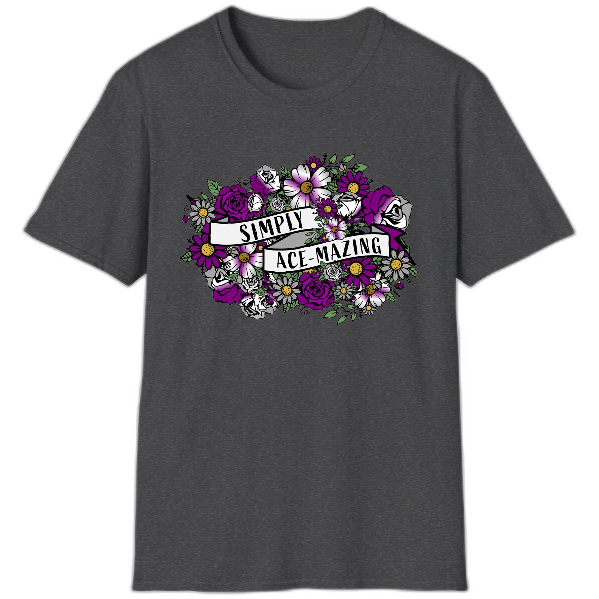 Simply Ace-Mazing T-Shirt in Dark Heather