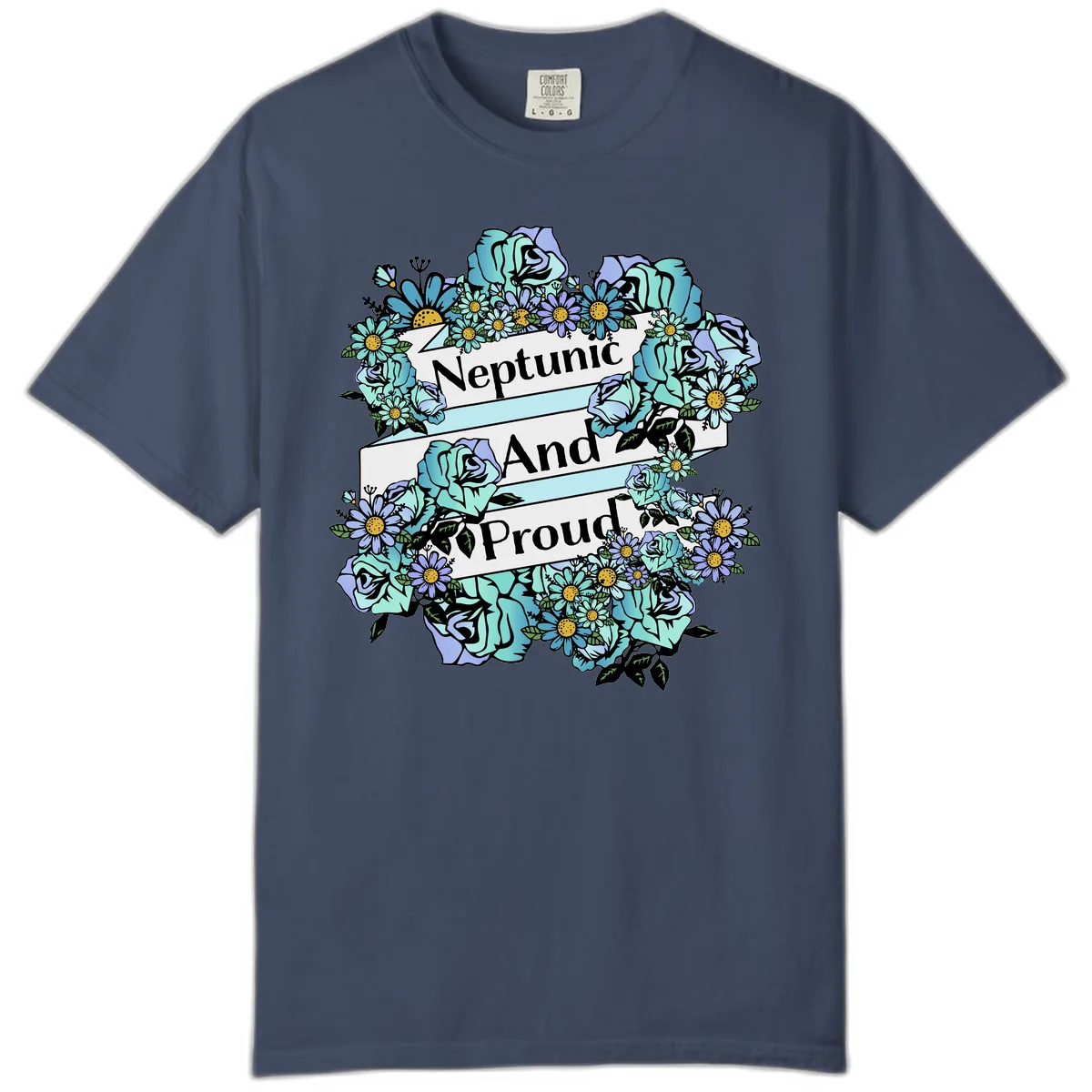 Neptunic And Proud Comfort Color in Midnight