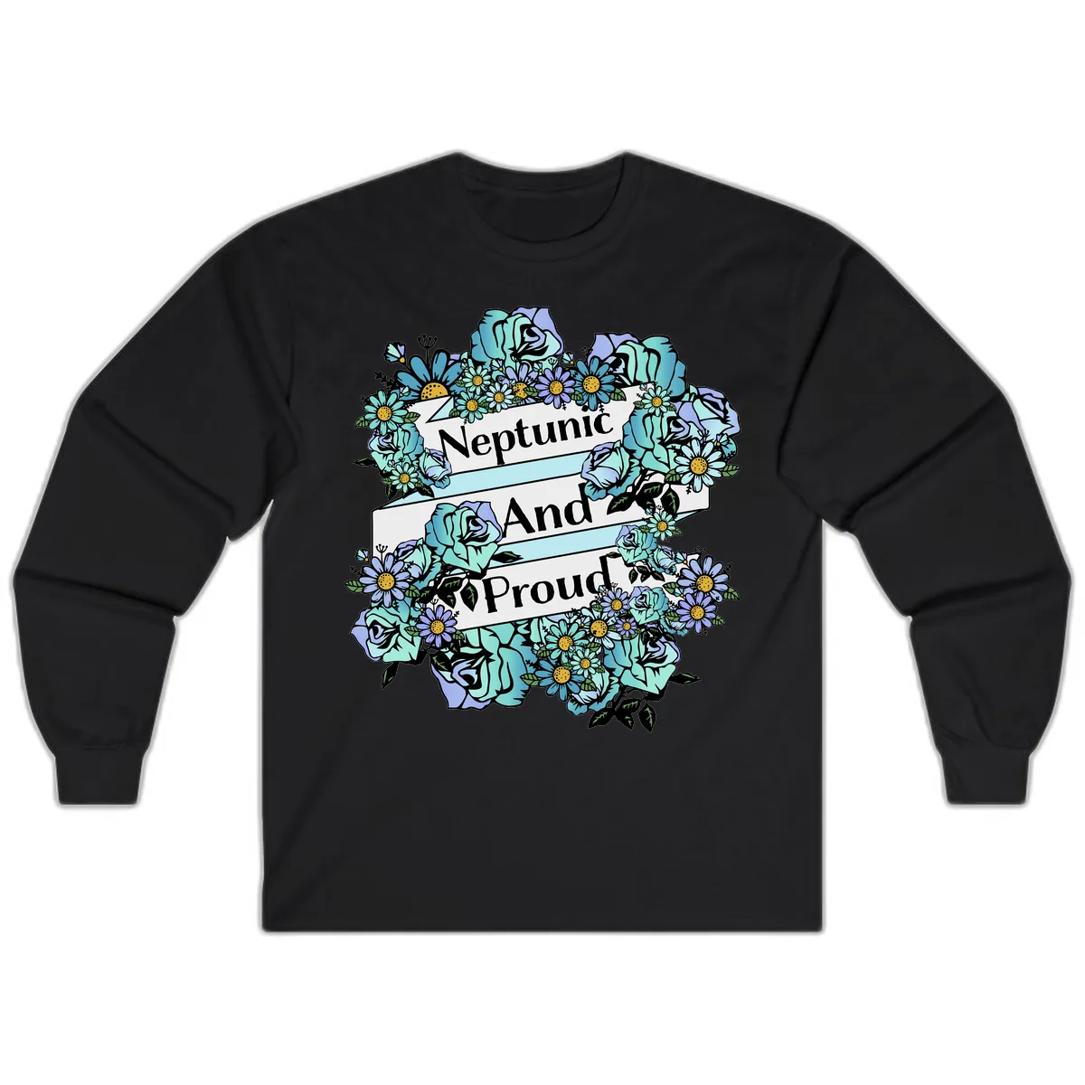 Neptunic And Proud Long Sleeve in Black